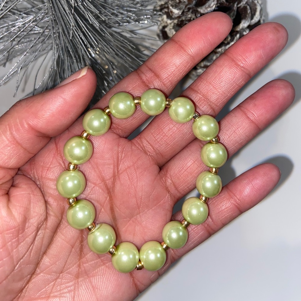 Handmade Glass Beaded Bracelet